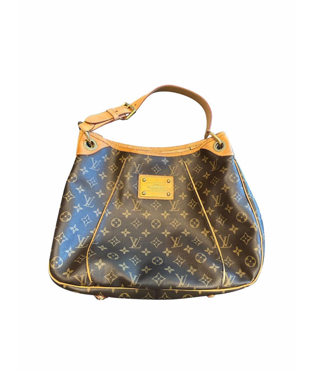 LOUIS VUITTON PRE-OWNED Коричневая сумка тоут, фото 6