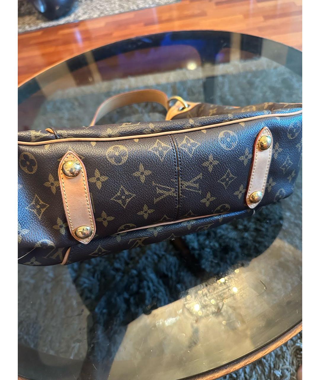 LOUIS VUITTON PRE-OWNED Коричневая сумка тоут, фото 2