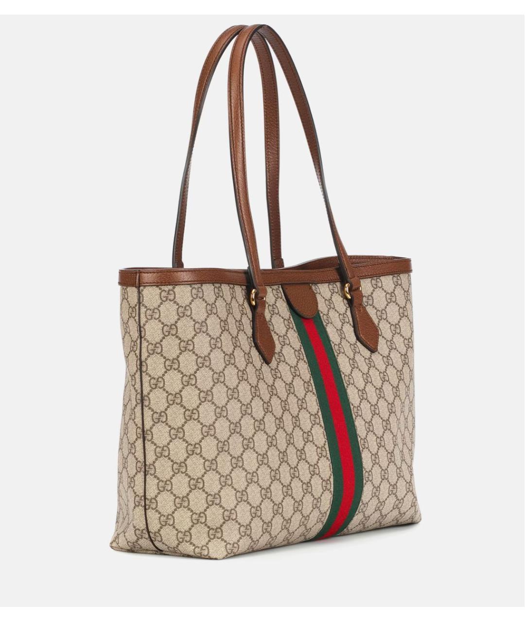 GUCCI Коричневая сумка тоут, фото 4