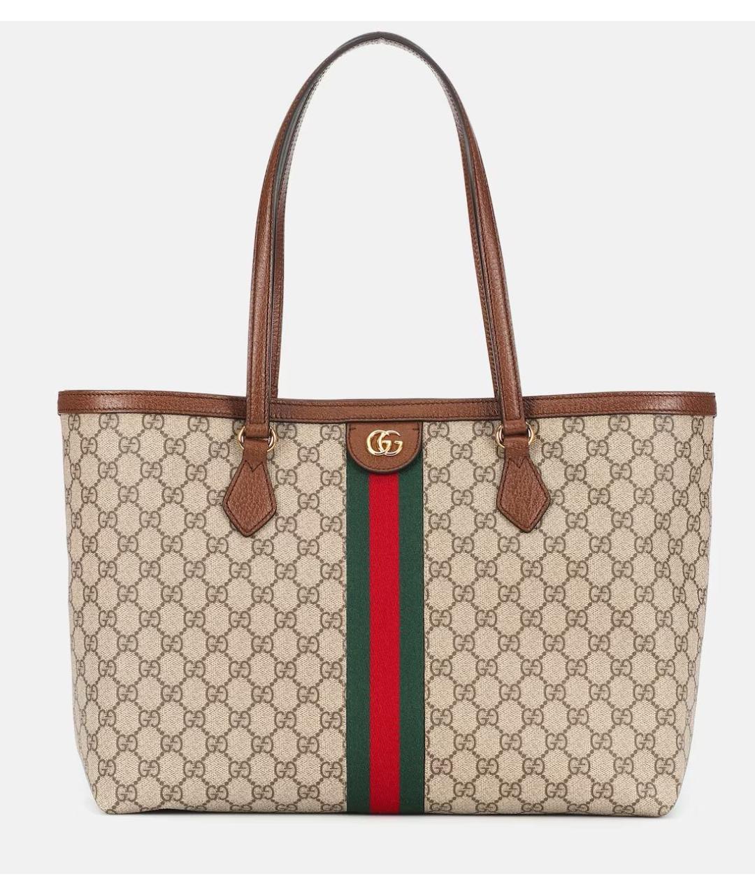 GUCCI Коричневая сумка тоут, фото 7