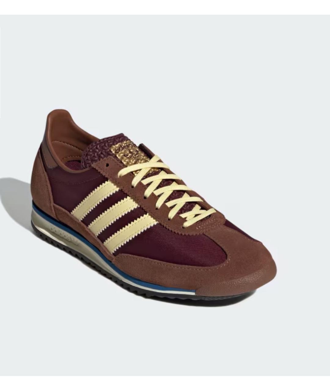 ADIDAS Коричневые замшевые кеды, фото 3