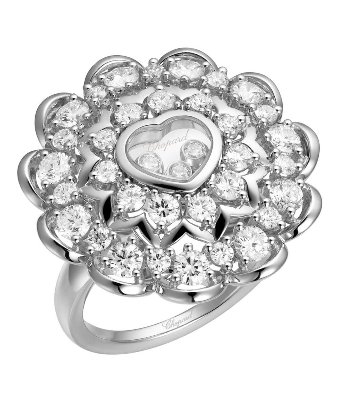 CHOPARD Белое кольцо из белого золота, фото 6