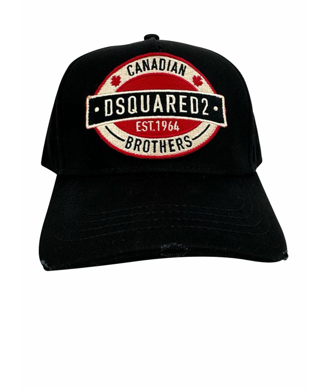 DSQUARED2 Черная кепка/бейсболка, фото 1