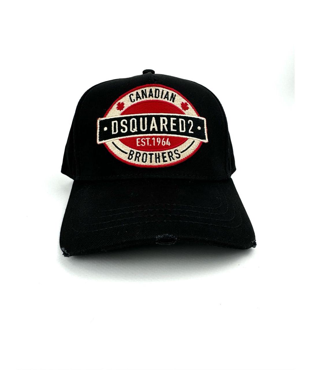 DSQUARED2 Черная кепка/бейсболка, фото 6