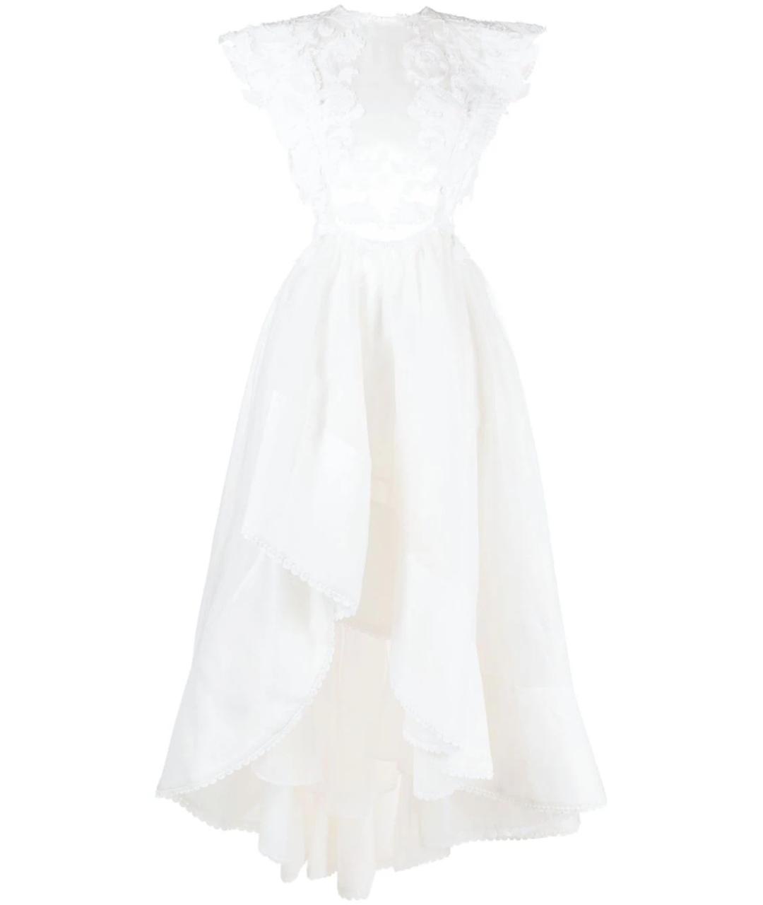 ZIMMERMANN Белое льняное платье, фото 1