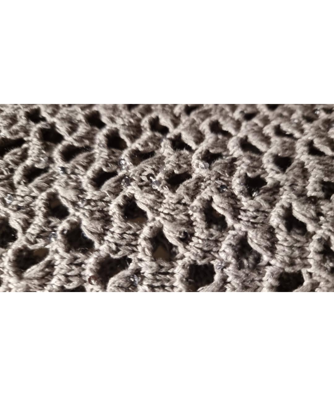 BRUNELLO CUCINELLI Серый хлопковый джемпер / свитер, фото 4