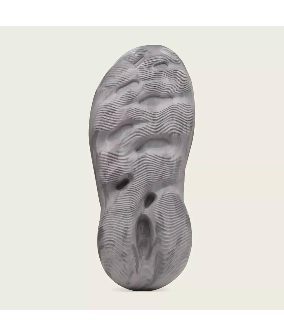 ADIDAS YEEZY Серые резиновые кроссовки, фото 3