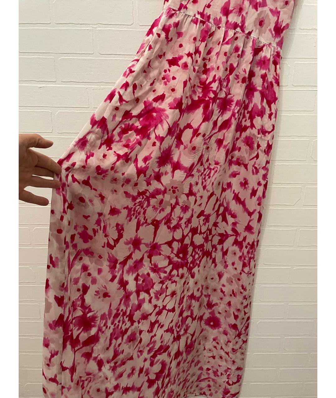LIU JO Розовое вискозное повседневное платье, фото 6