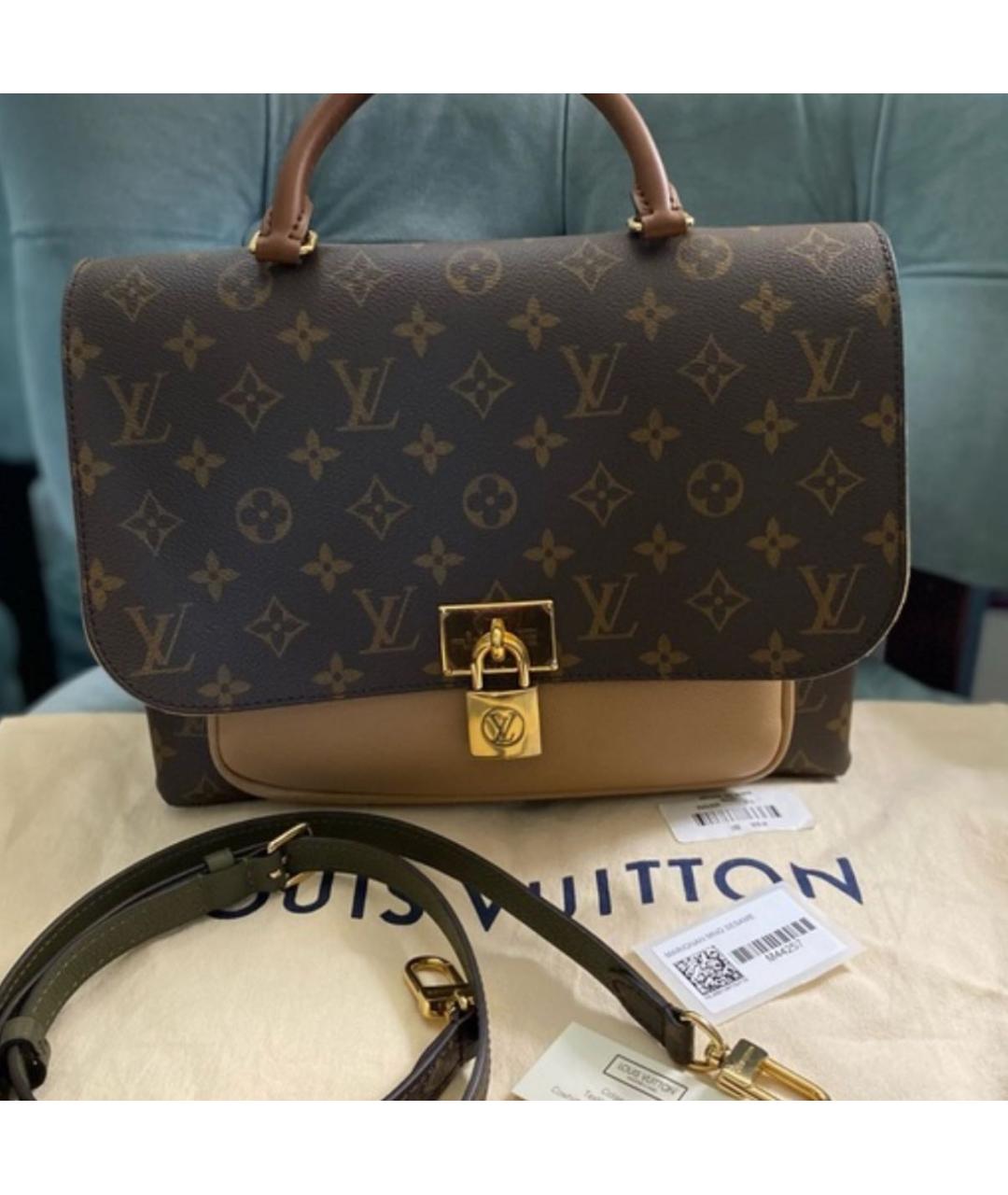 LOUIS VUITTON Коричневая сумка через плечо, фото 3