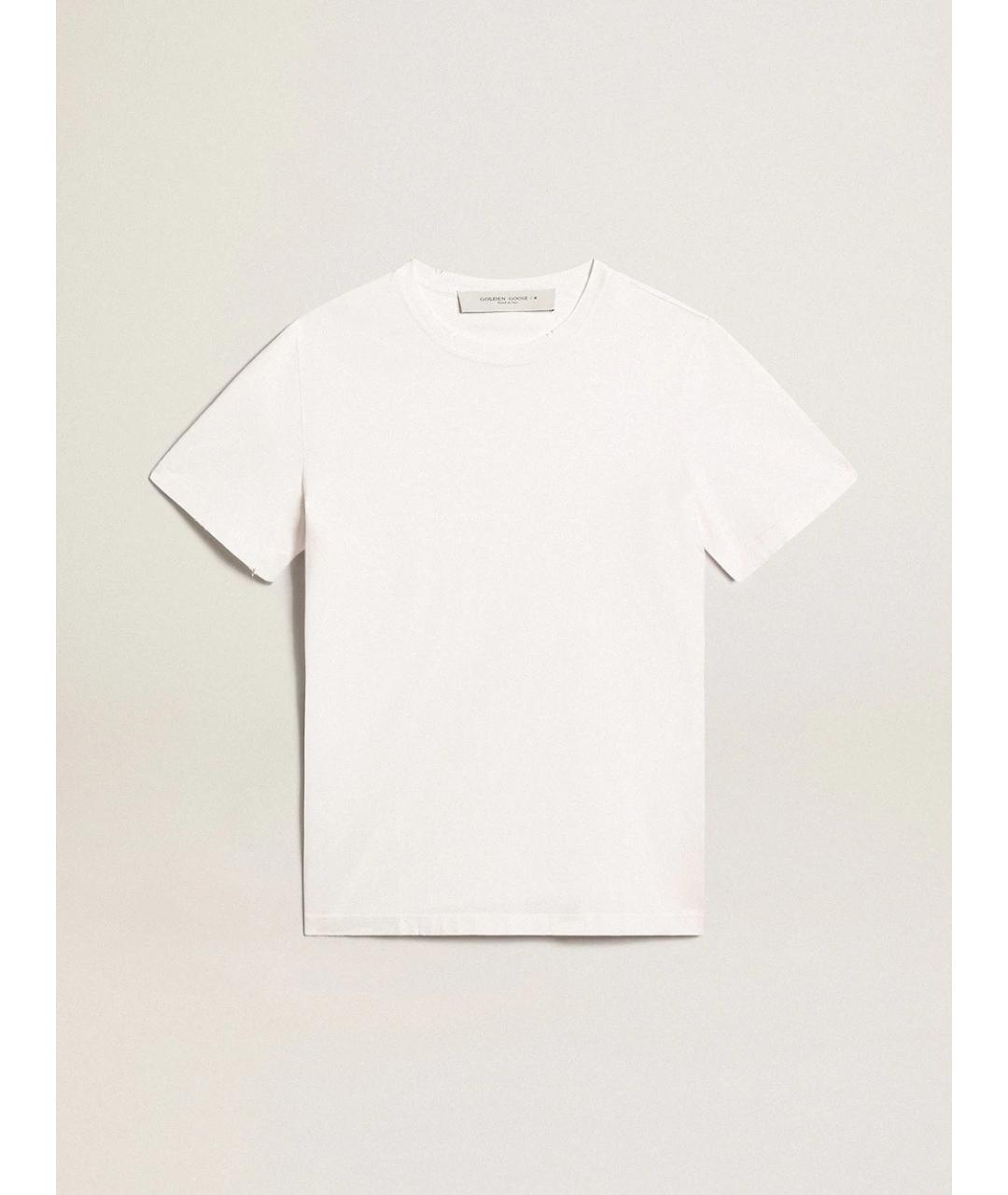GOLDEN GOOSE DELUXE BRAND Белая футболка, фото 5