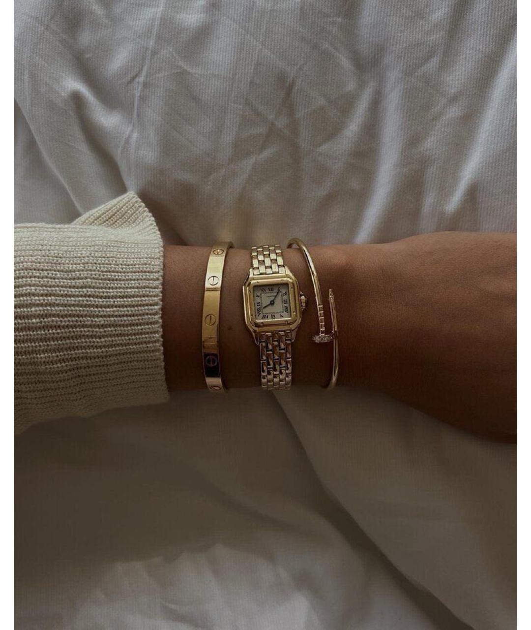 CARTIER Золотые часы из желтого золота, фото 6