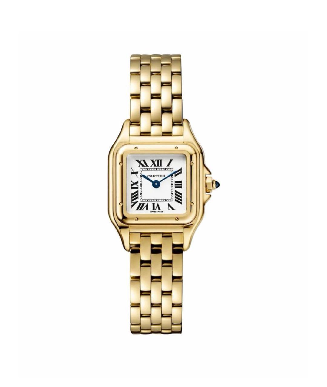 CARTIER Золотые часы из желтого золота, фото 1