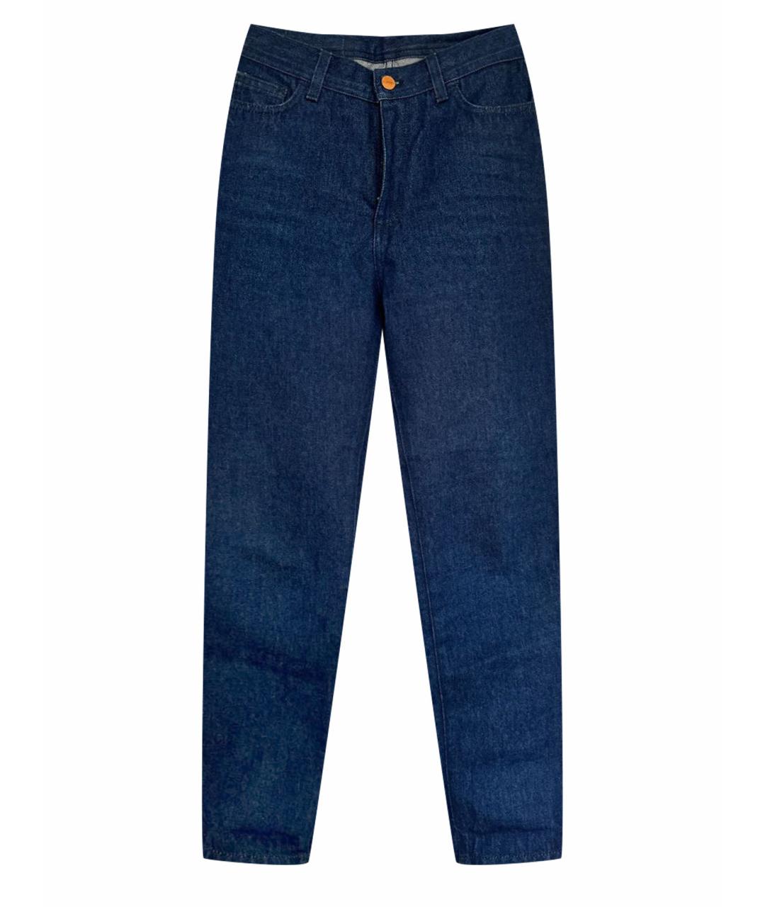 RODEBJER Темно-синие прямые джинсы, фото 1