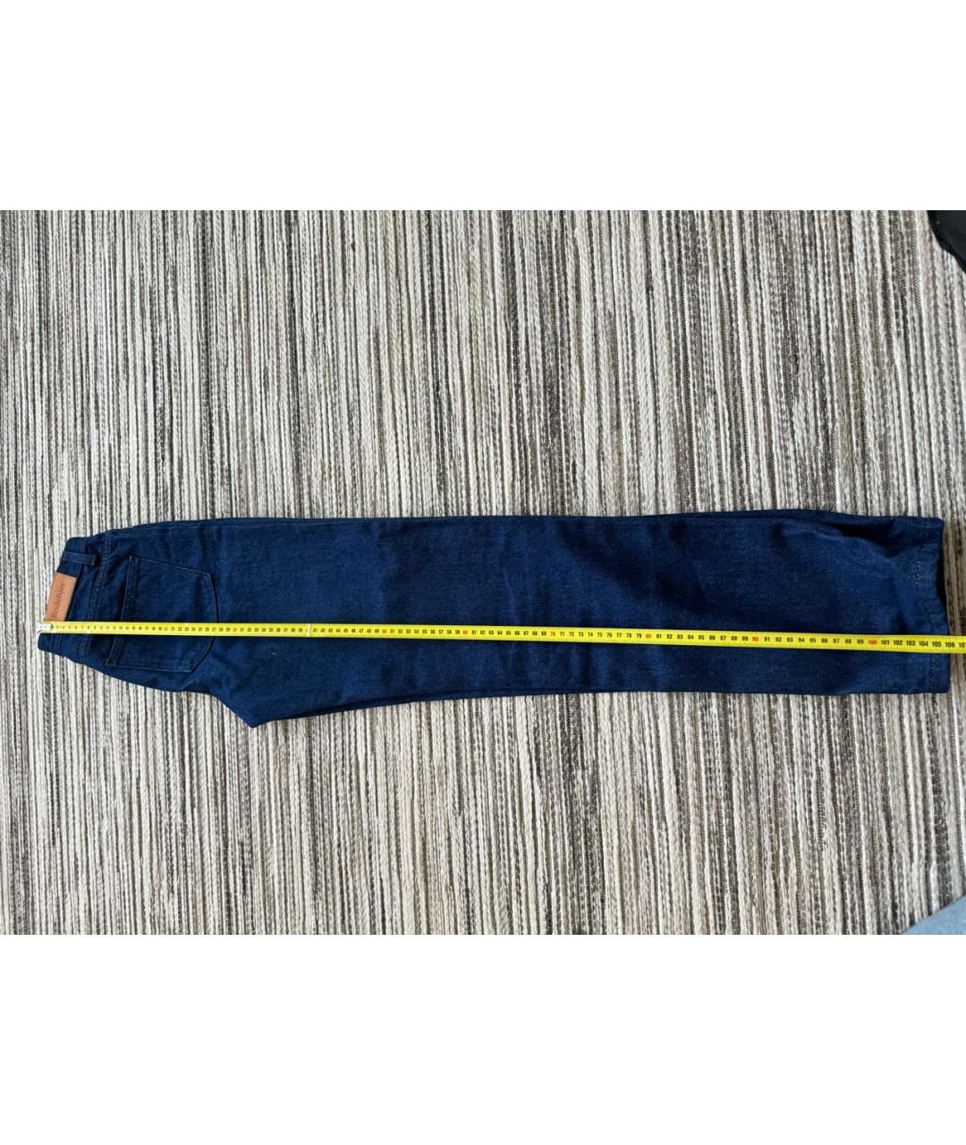 RODEBJER Темно-синие прямые джинсы, фото 5