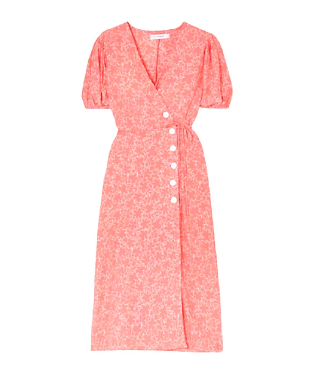 FAITHFULLY THE BRAND Розовое вискозное повседневное платье, фото 1