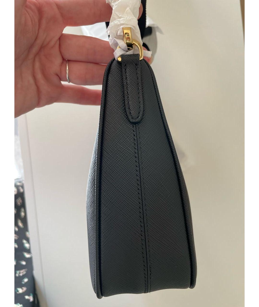 PRADA Черная кожаная сумка через плечо для женщин – купить в интернет ...