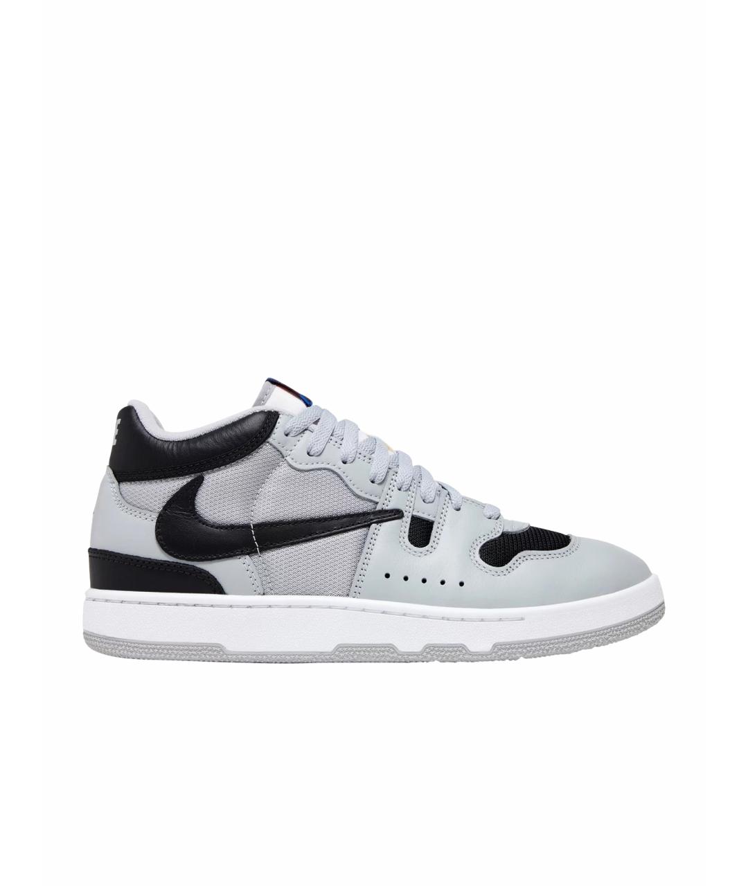 NIKE Серые высокие кроссовки / кеды, фото 1
