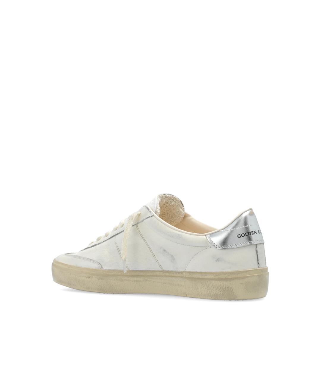GOLDEN GOOSE DELUXE BRAND Белые низкие кроссовки / кеды, фото 2