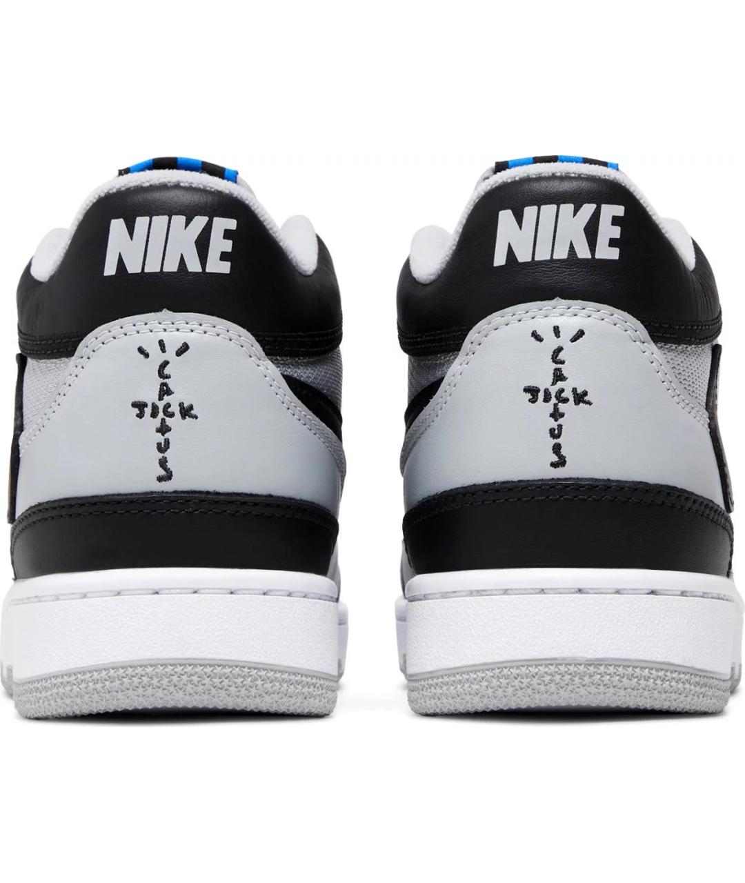 NIKE Серые высокие кроссовки / кеды, фото 2