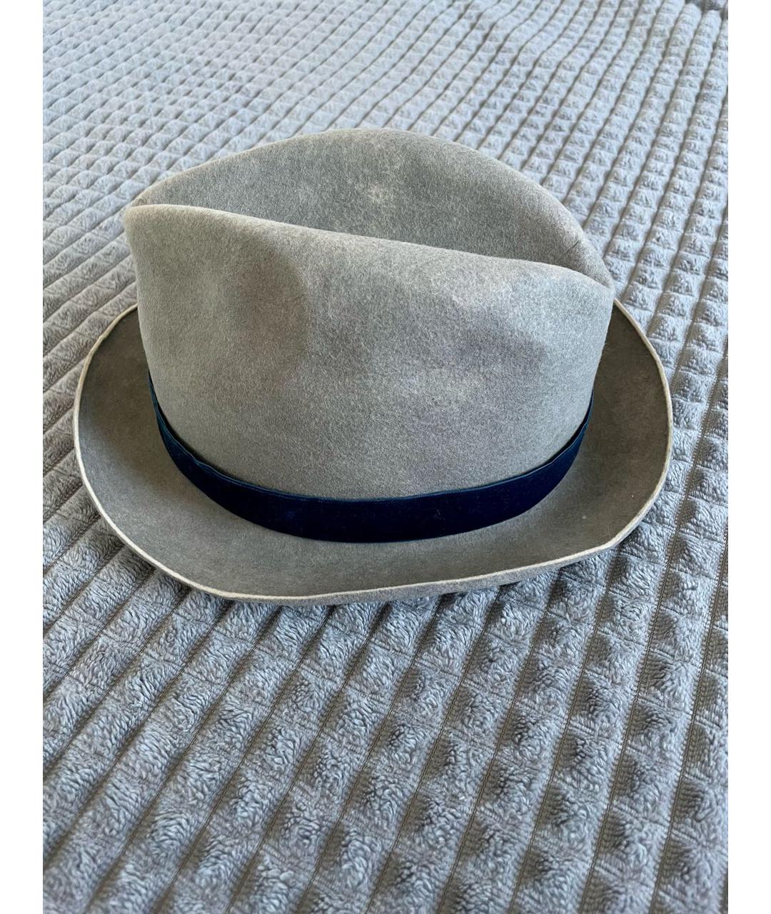 REINHARD PLANK Бежевая шерстяная шляпа, фото 3