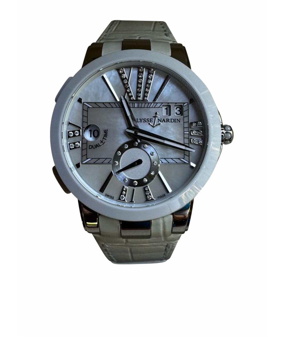 Ulysse Nardin Белые металлические часы, фото 1