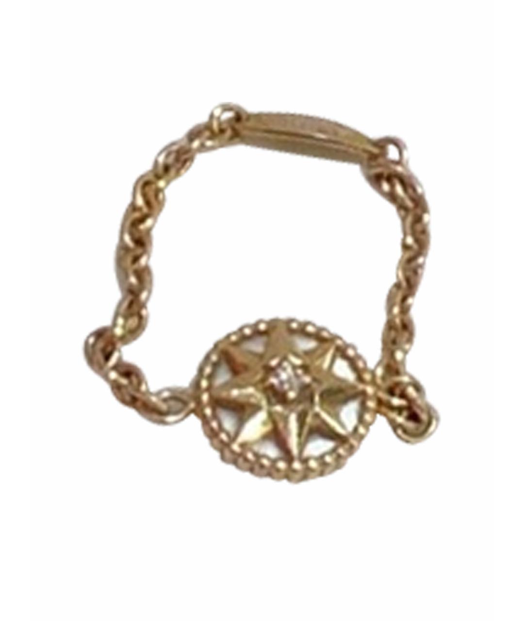 CHRISTIAN DIOR PRE-OWNED Золотое кольцо из розового золота, фото 1