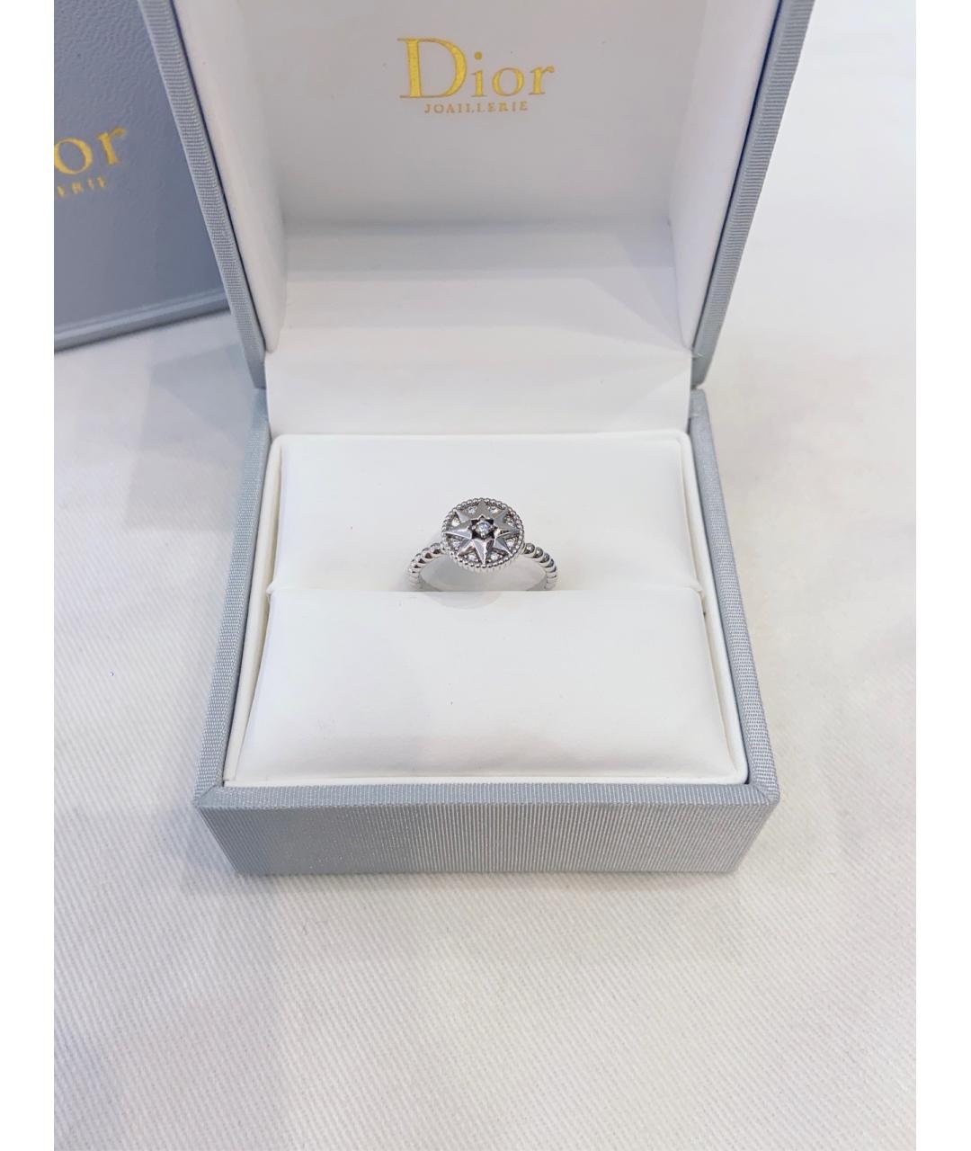CHRISTIAN DIOR PRE-OWNED Серебряное кольцо из белого золота, фото 6