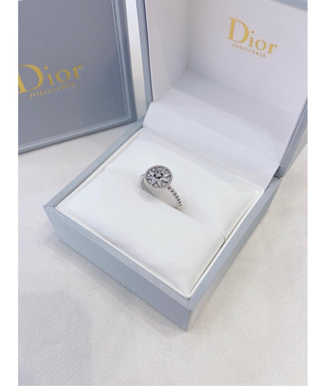CHRISTIAN DIOR PRE-OWNED Серебряное кольцо из белого золота, фото 3