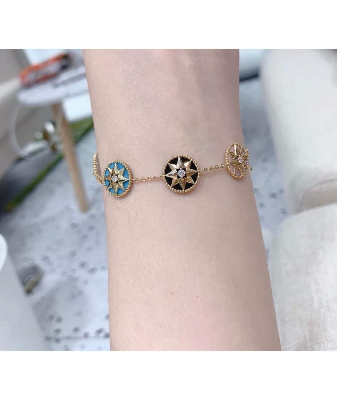 CHRISTIAN DIOR Золотой браслет из розового золота, фото 3