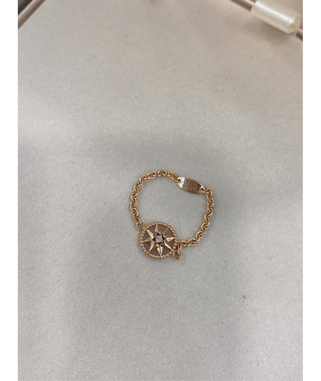 CHRISTIAN DIOR PRE-OWNED Золотое кольцо из розового золота, фото 2