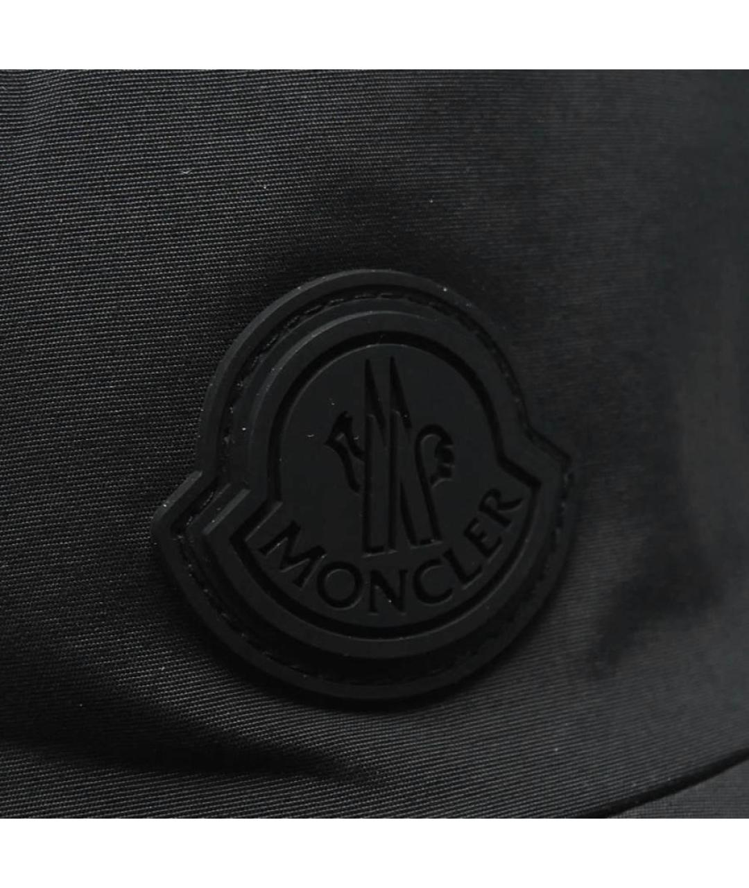 MONCLER Черная хлопковая кепка/бейсболка, фото 4