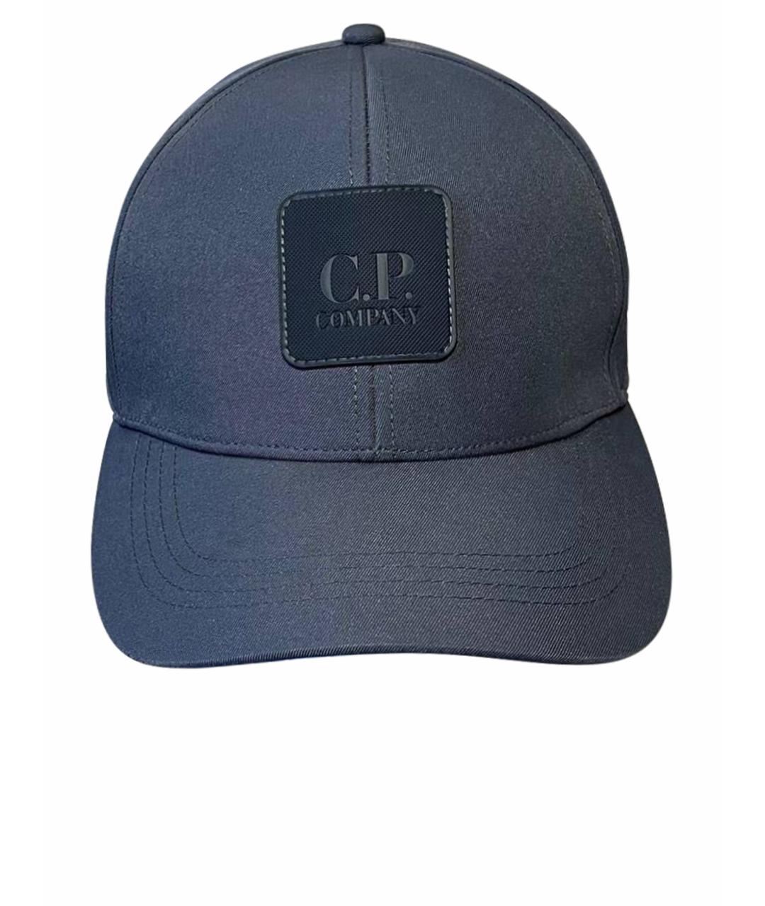 CP COMPANY Серая хлопковая кепка/бейсболка, фото 1