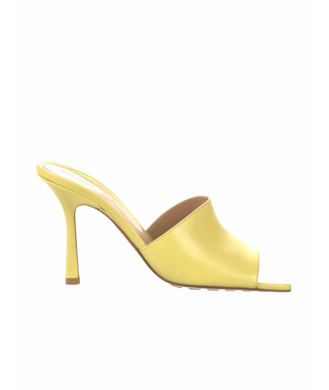 BOTTEGA VENETA Кожаные мюли, фото 1