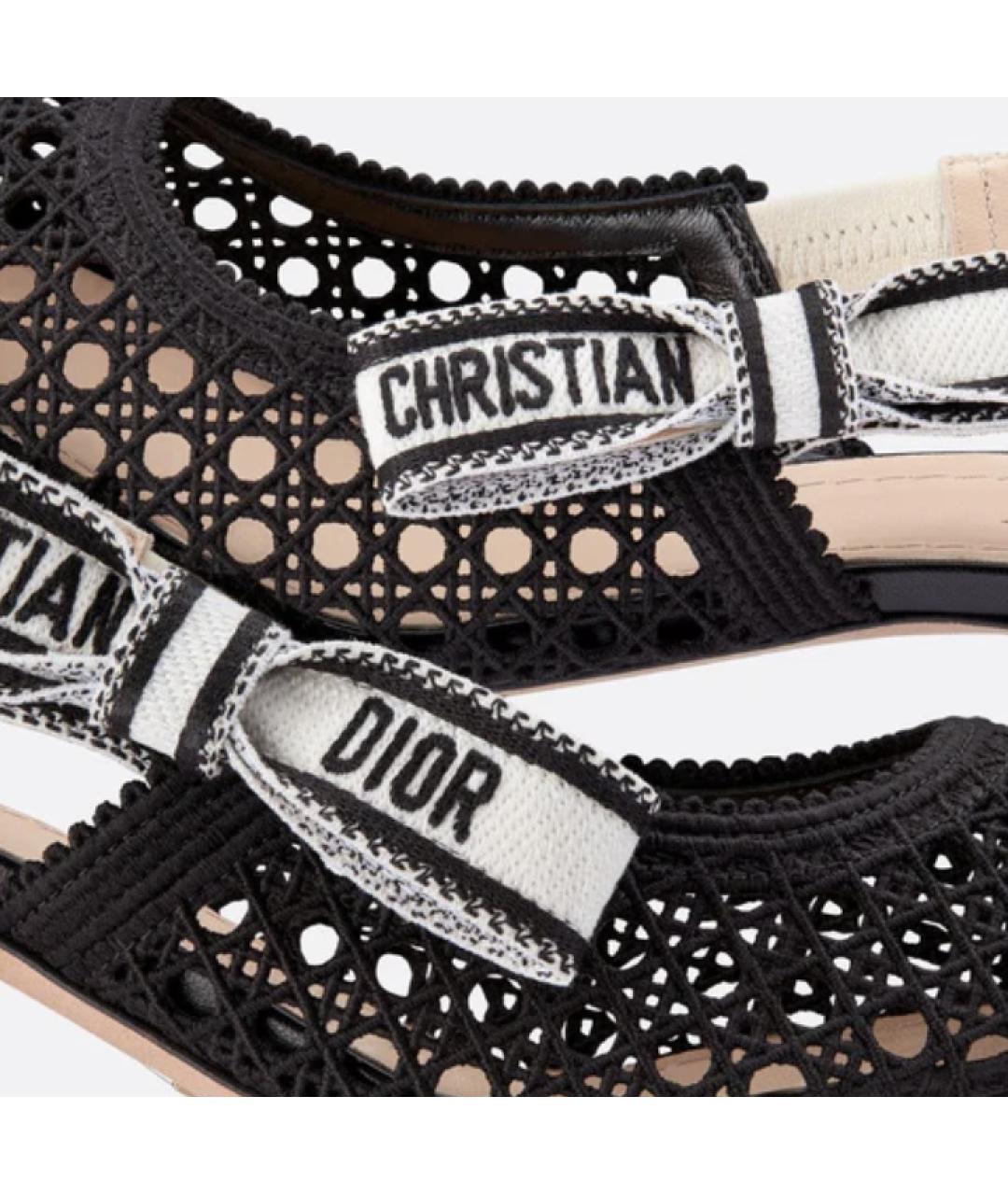 CHRISTIAN DIOR Черные туфли, фото 5