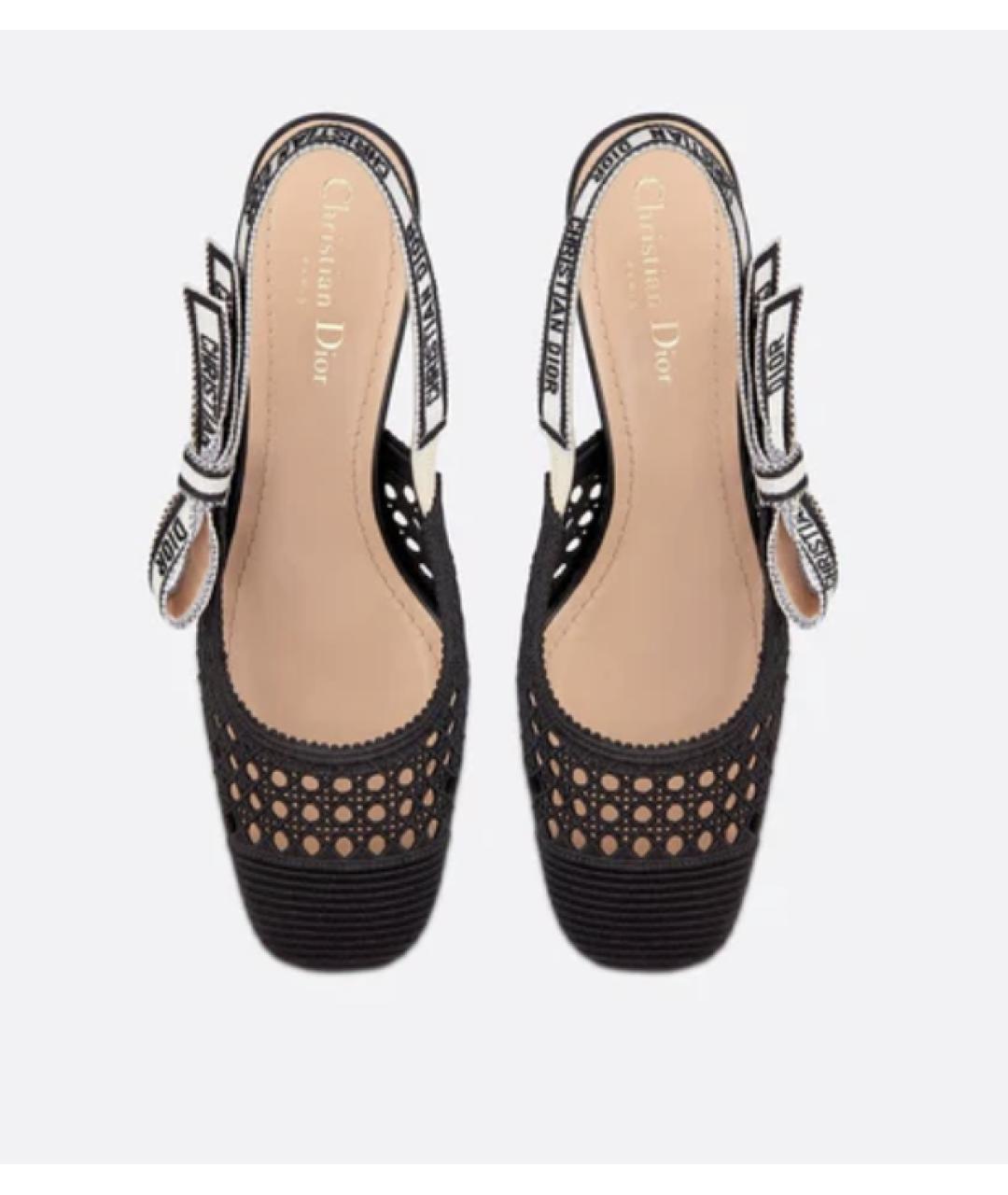 CHRISTIAN DIOR Черные туфли, фото 4