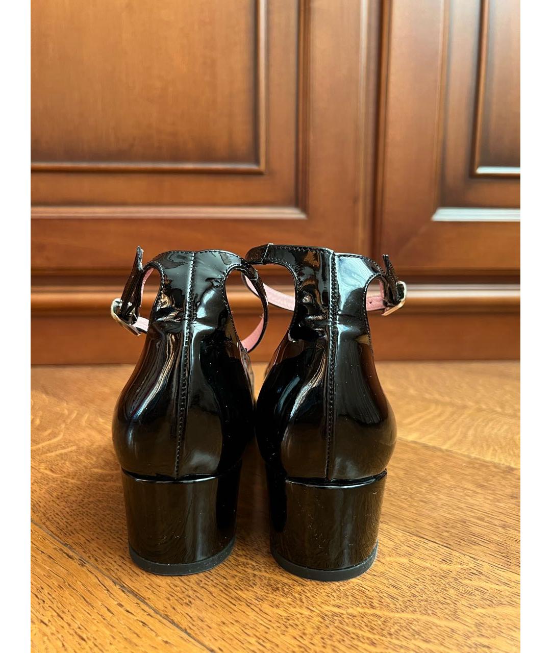 PRETTY BALLERINAS Черные туфли из лакированной кожи, фото 4