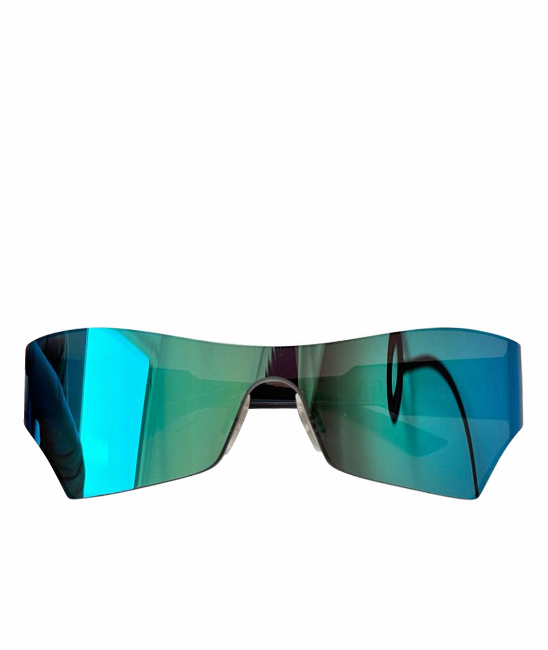 BALENCIAGA Синие пластиковые солнцезащитные очки, фото 1