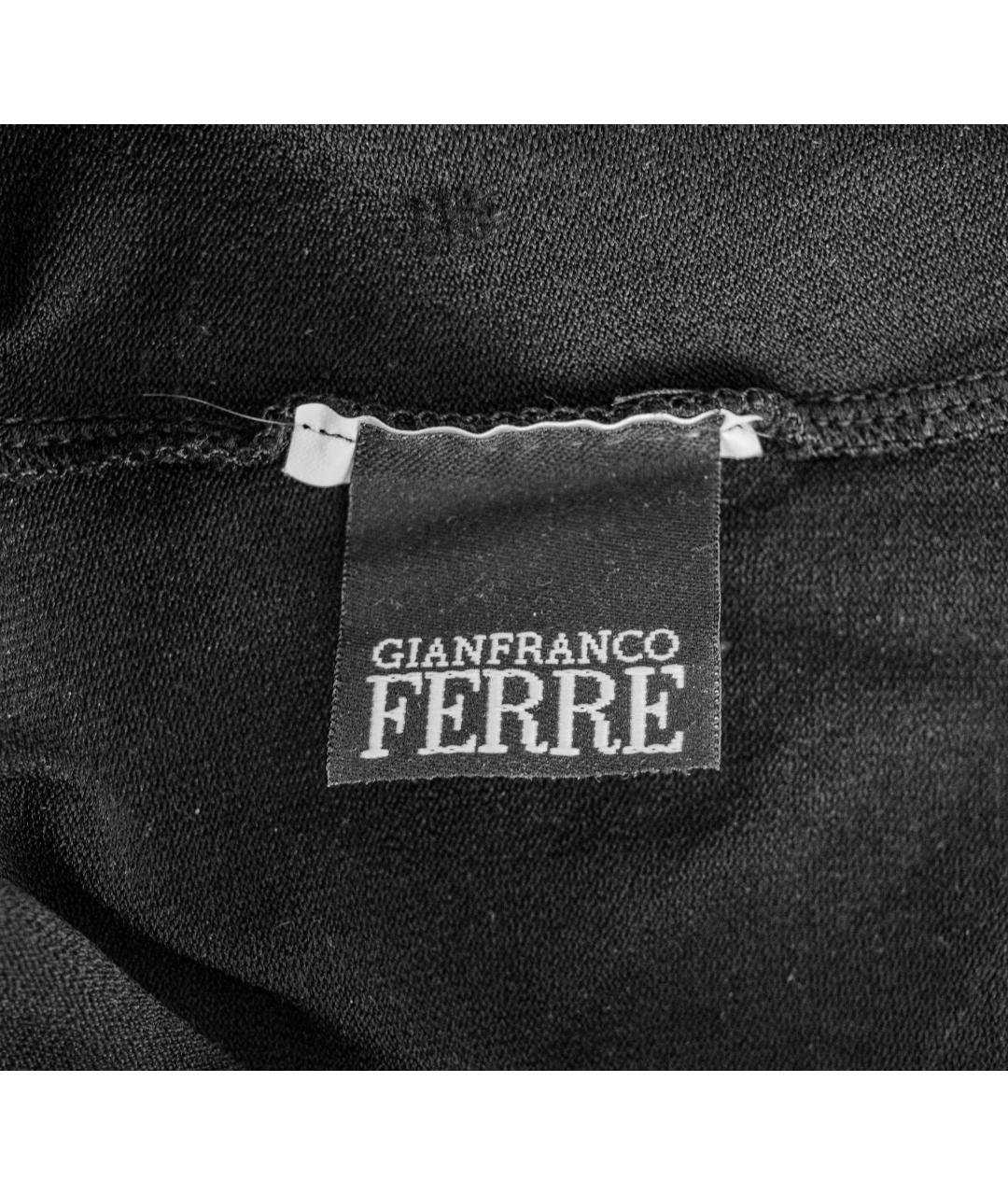 GIANFRANCO FERRE Черный вискозный корсет, фото 6