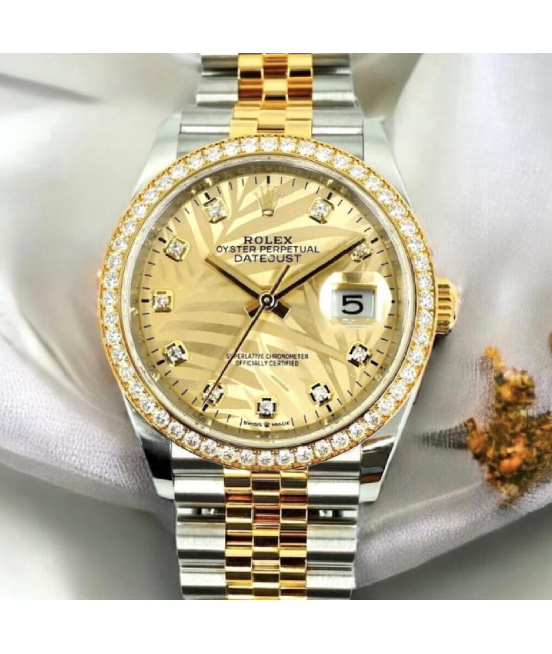 ROLEX Золотые часы из желтого золота, фото 2