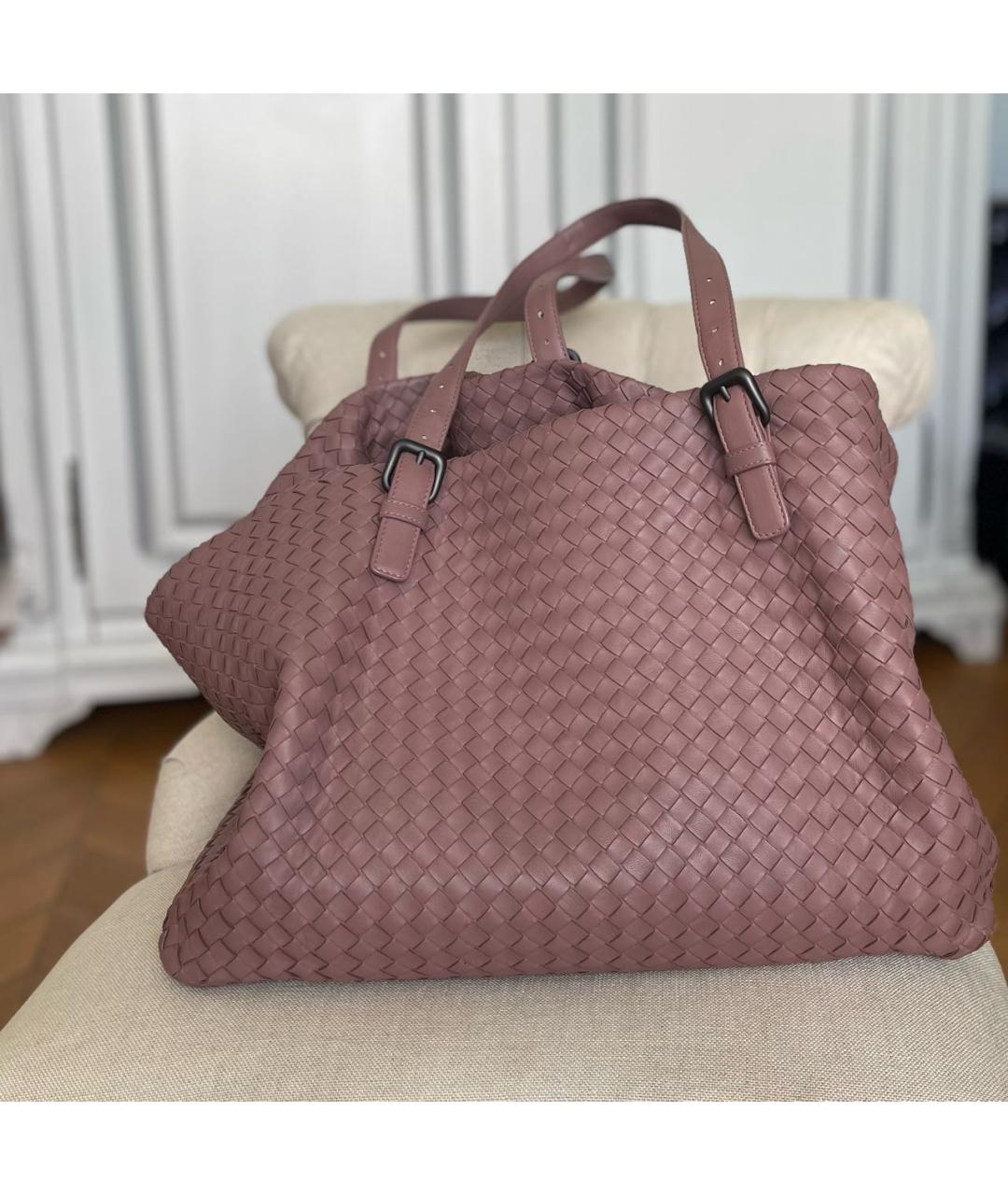 BOTTEGA VENETA Кожаная сумка тоут, фото 2