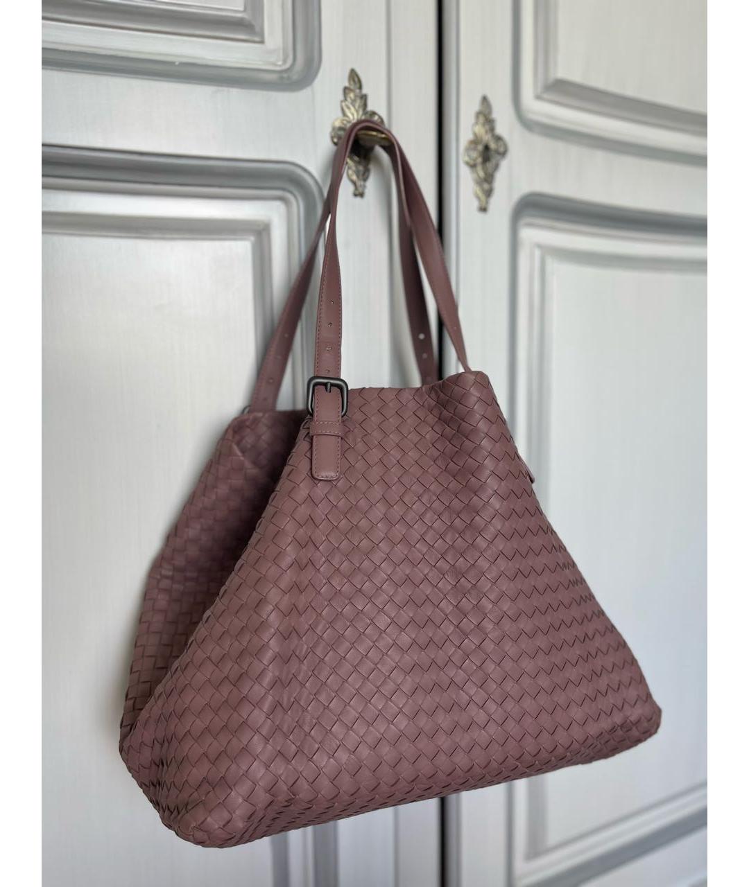 BOTTEGA VENETA Кожаная сумка тоут, фото 3