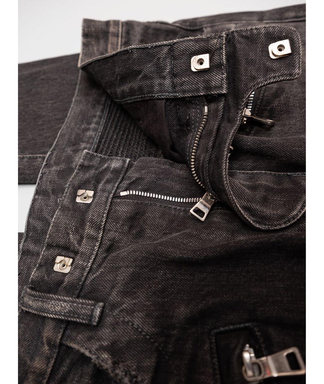 BALMAIN Серые хлопковые прямые джинсы, фото 6