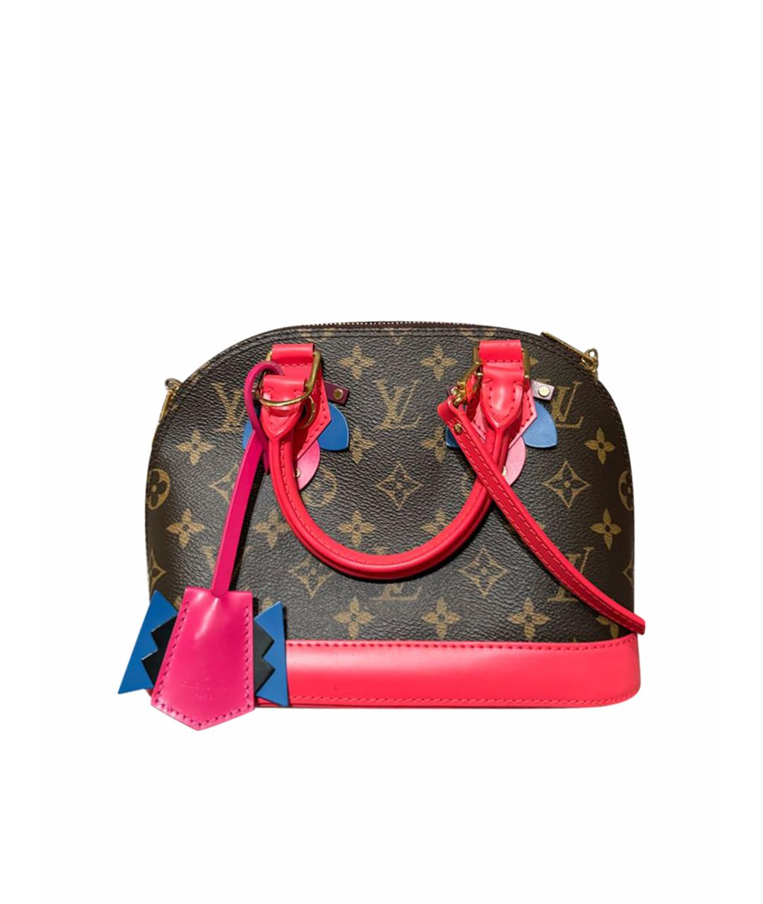 LOUIS VUITTON PRE-OWNED Коричневая сумка с короткими ручками, фото 1