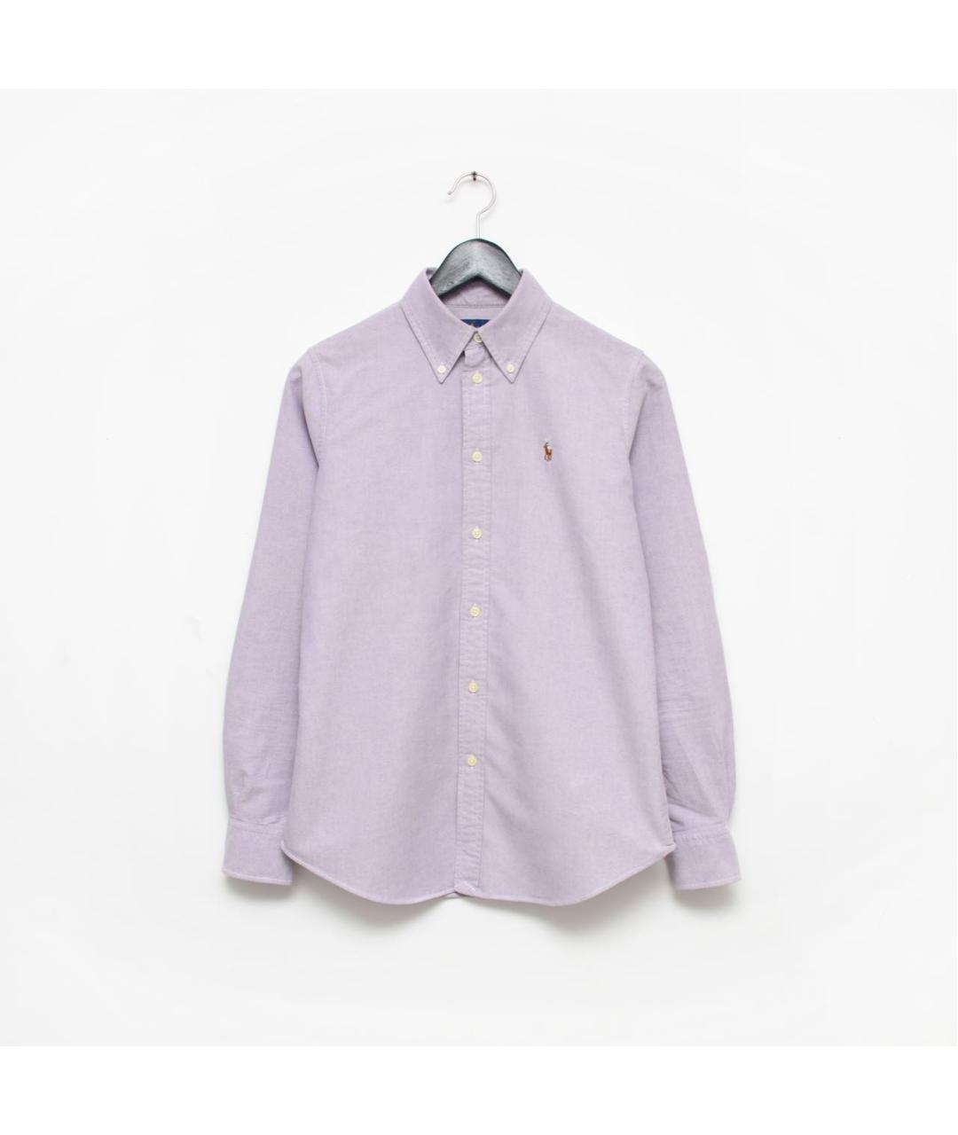 POLO RALPH LAUREN Фиолетовая хлопковая рубашка, фото 7