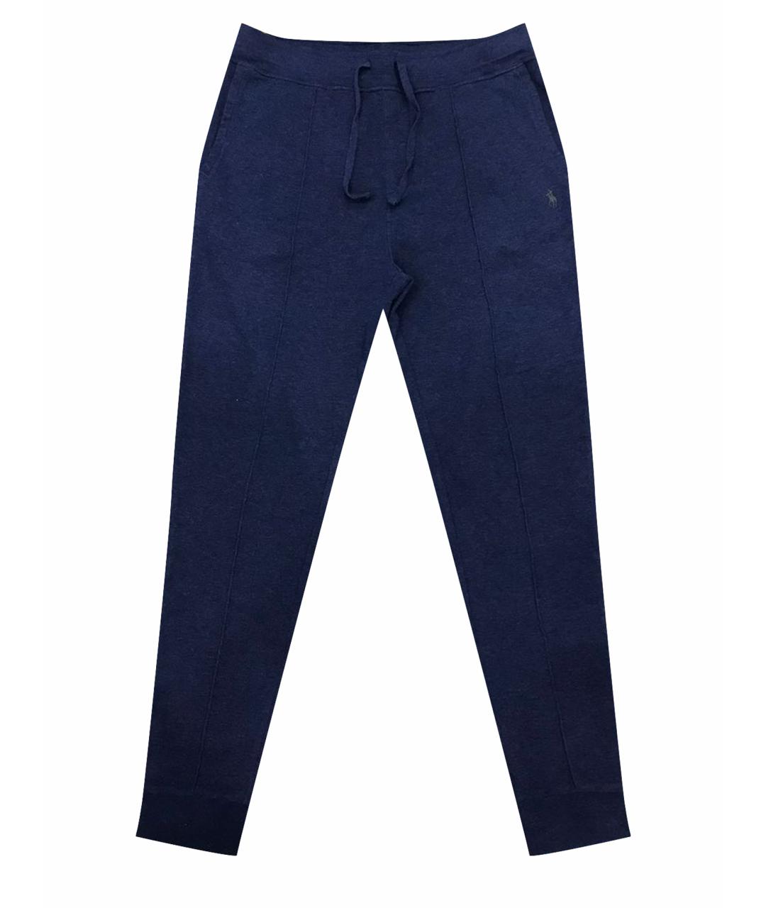 POLO RALPH LAUREN Темно-синие хлопковые повседневные брюки, фото 1