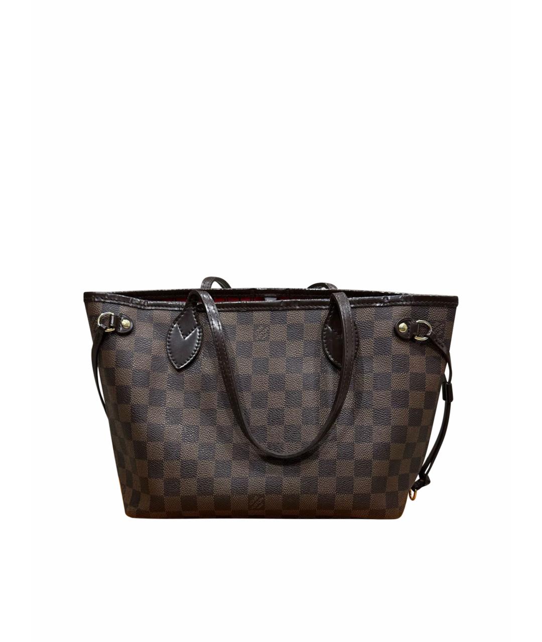 LOUIS VUITTON PRE-OWNED Коричневая сумка тоут, фото 1