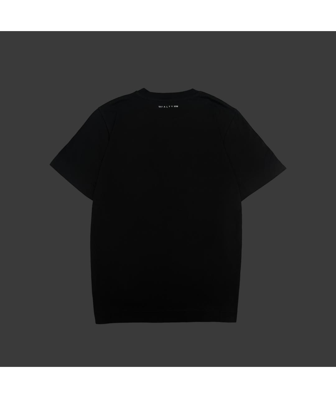 1017 ALYX 9SM Черная хлопковая футболка, фото 2