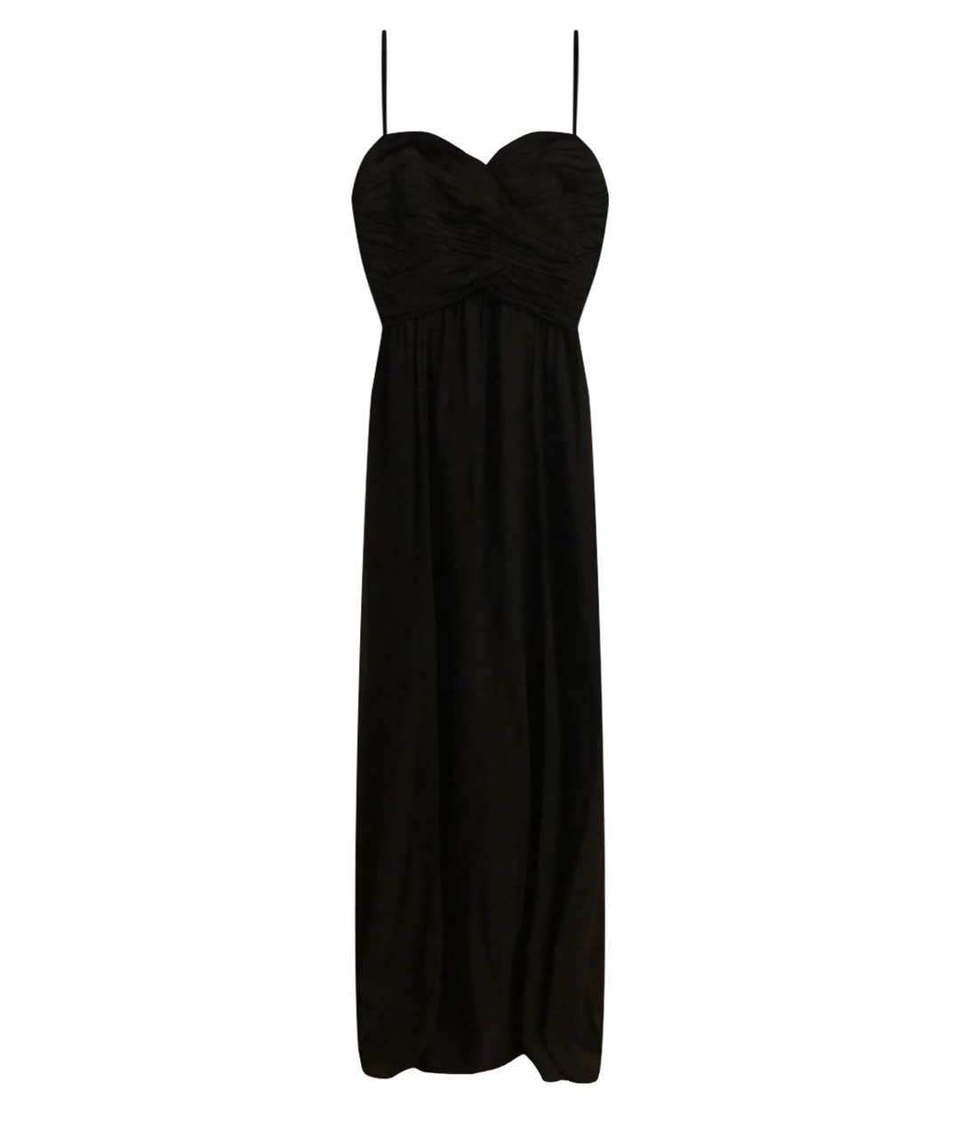 RALPH LAUREN Черное полиэстеровое вечернее платье, фото 1