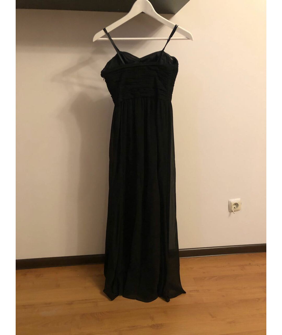 RALPH LAUREN Черное полиэстеровое вечернее платье, фото 2