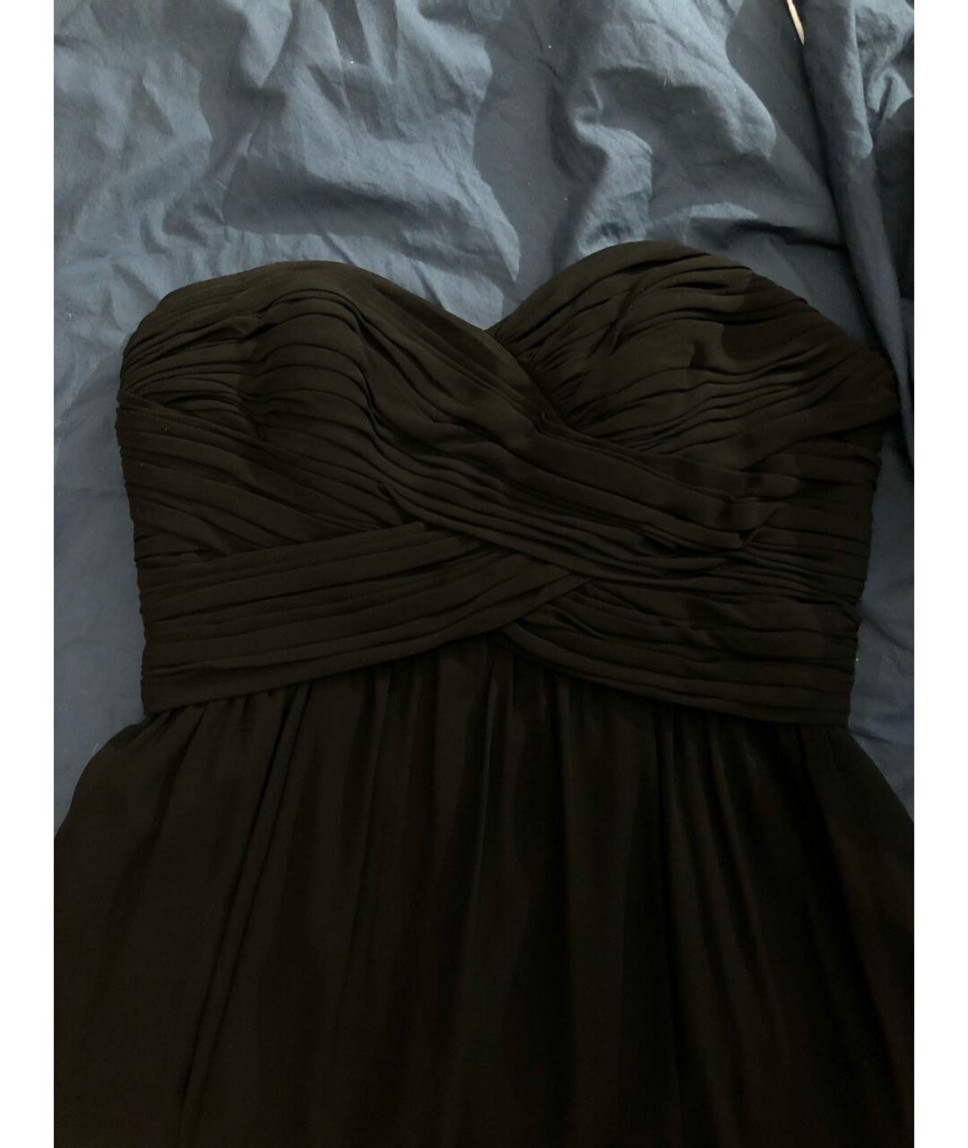 RALPH LAUREN Черное полиэстеровое вечернее платье, фото 4